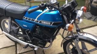 Yamaha RD125 DX Twin Higgspeed pipes