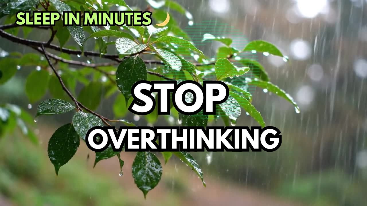 Sleep in Minutes 🌧️ Soft Piano & Rain Sounds for Deep Sleep, Calm Mind ...