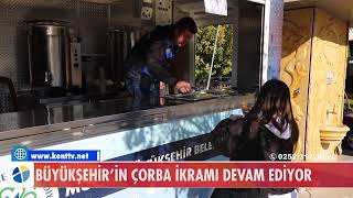 Büyükşehi̇ri̇n Çorba İkrami Devam Edi̇yor