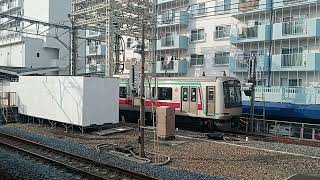 東急5000系 5113編成　急行　中央林間行き　西新井駅発車