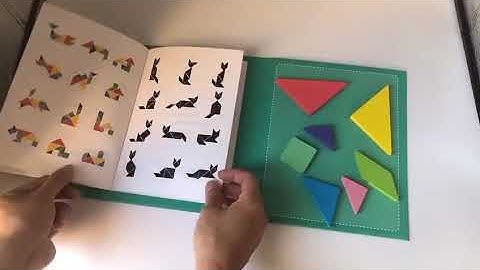 Magnetic Tangram - 3D Puzzle for families