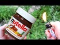 HOW TO MAKE SMOKE BOMB FROM NUTELLA