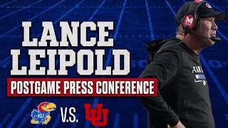 Information Lance Leipold weighs in on Kansas football's loss at Utah News
