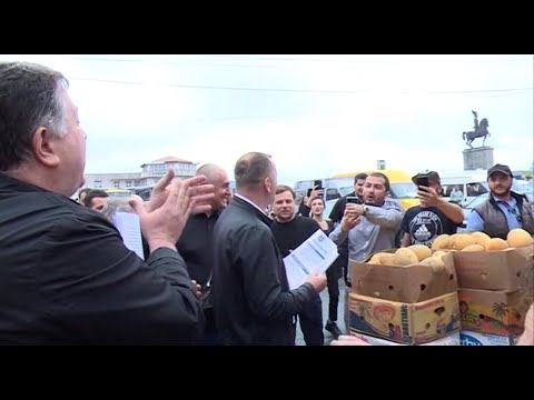 ფოთში გიგი უგულავას ,,ქართული ოცნების წევრები დაუპირისპირდნენ 01 07 2022