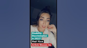 Disability discrimination in 2022? Airbnb host gets away with￼ violating disabled rights ￼