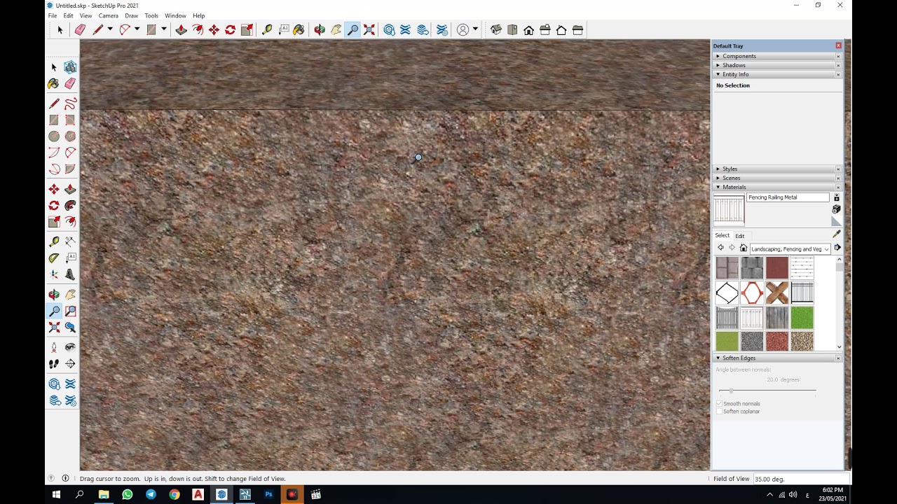 الكبسوله العاشره استخدام اوامر ,pan,orbit ,zoomextents,zoom في الاسكتش اب