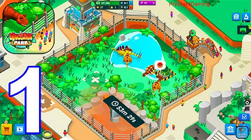 Idle Dinosaur Park Tycoon - Gameplay Walkthrough Part 1 Tutorial (iOS,Android Gameplay)