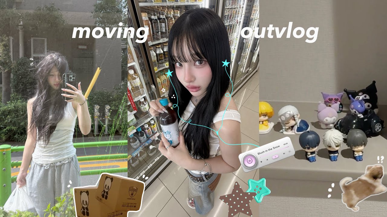 moving into my new apartment 🏡|大変な引っ越し、新しい家族!?🐶大慌てな新生活のはじまり。