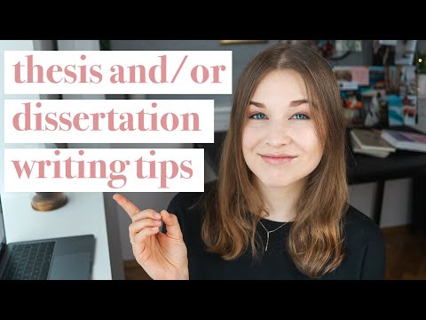 Video: How To Write A Master's Thesis