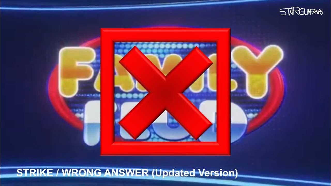 Family Feud PH - Strike Wrong Buzzer Sound (2022) (2nd Version