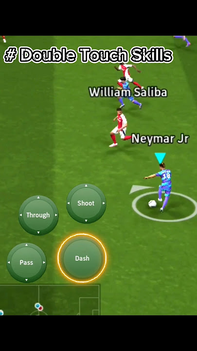 “DOUBLE TOUCH SKILLS”🔥 Tutorial eFootball 2025 Mobile #efootball2025 #skills