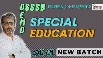 New Batch for Special Education Teacher 2023 by Deepak K. Sharma | BITSYUVA Institute of Psychology