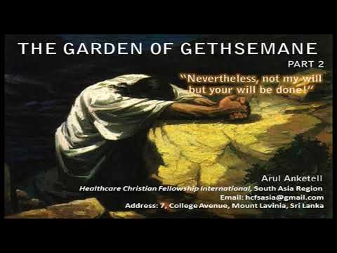 The Garden of Gethsemane Part 2