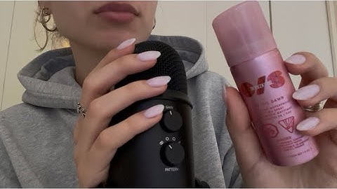 ASMR random trigger tapping + whisper ramble 🤍