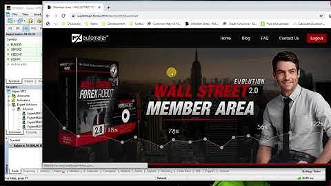 How to install WallStreet 2.0 Evolution on MT5 manually