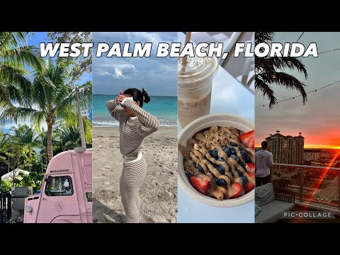 TRAVEL VLOG | west palm beach florida, beach days, outdoor soul cycle, i have a boyfriend!