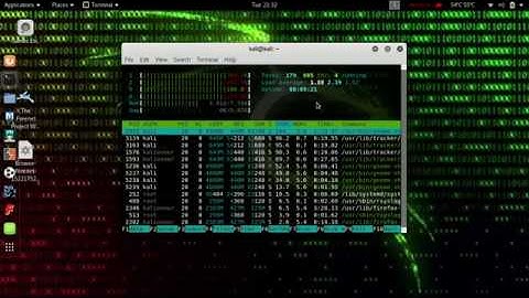 How To View System Resources Using Terminal Kali Linux