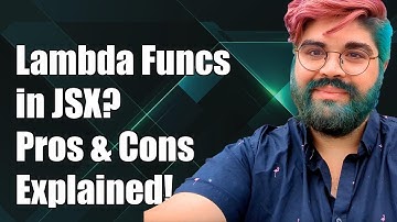 Are Lambda Functions in JSX Attributes an Anti-Pattern? Pros and Cons Explained