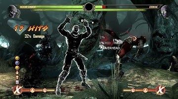 MK9TE Noob Saibot & Scorpion 100% Tag Combo
