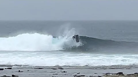 Bodyboarding east coast of Australia