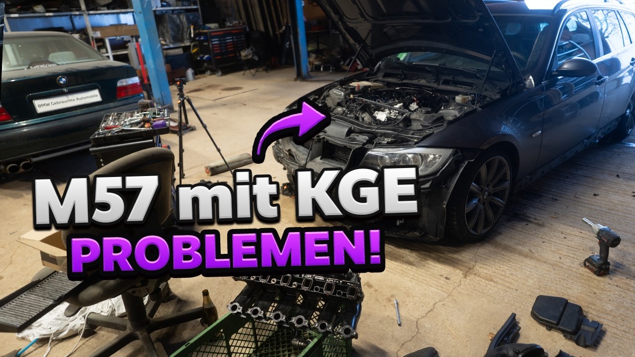 KGE wechseln am E91… und es eskaliert komplett #bmw #e91 #m57