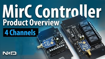 Wireless Contact Closure Transmitter Receiver 4-Channel Long Range Point to Point 2-Mile Range