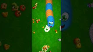 😅worms zone io gameplay saamp wali games slither io wormate danger slow motion video on a reel Snake