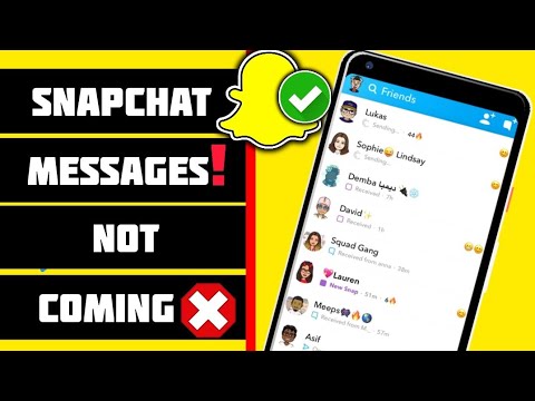 How To Fix Snapchat Messages Not Coming Or Showing Problem On Android