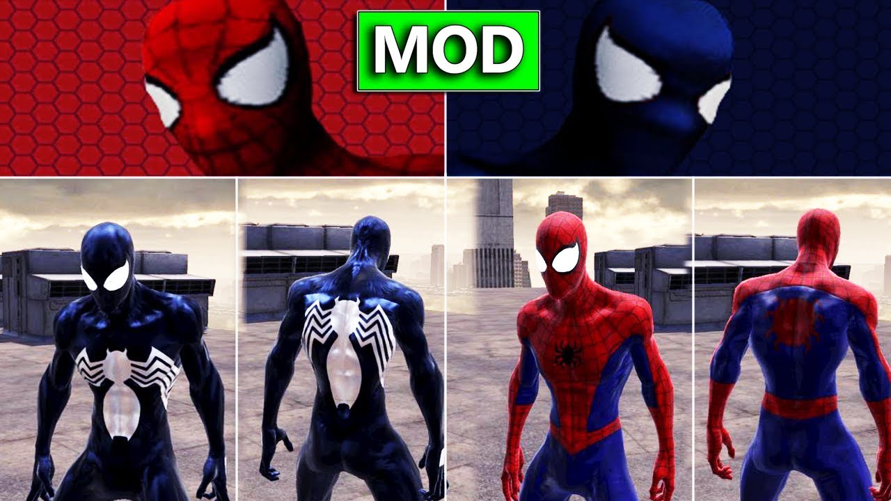 Spider-Man Web Of Shadows  Unlimited Spider-Man Suits [PC MOD]