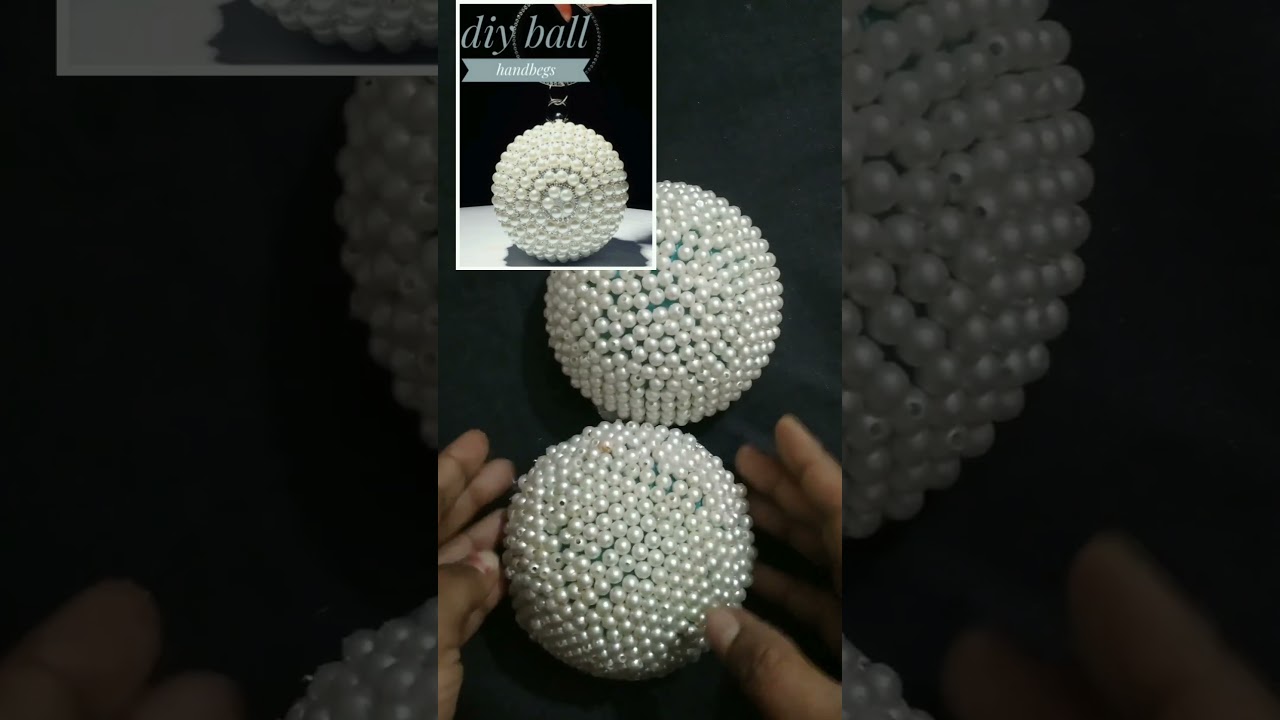 Diy ball handbag 👜 