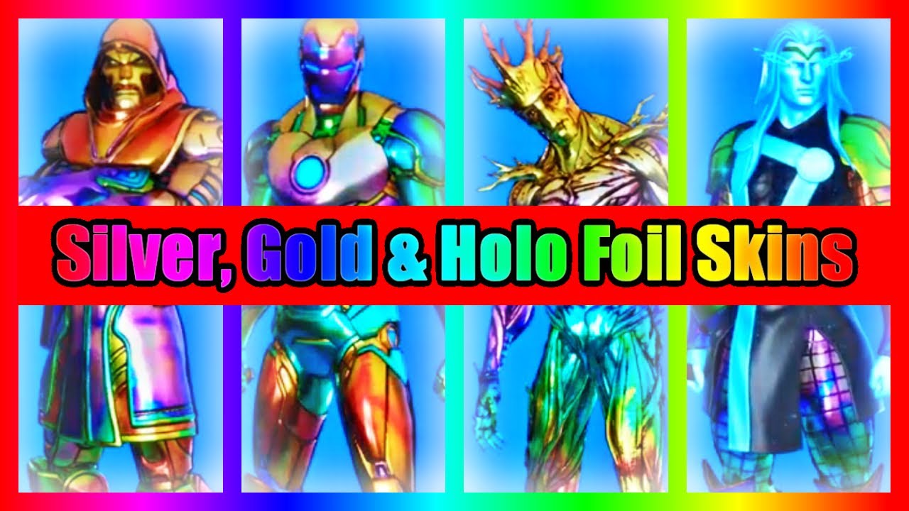 How To Unlock *ALL* Silver, Gold & Holo Foil Skins In ...