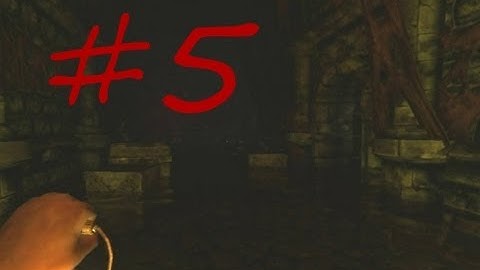 Amnesia: The Dark Descent - Part 5 THE CELLAR ARCHIVES AND ARCHIVE TUNNELS!