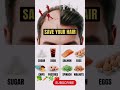 FOOD FOR HEALTHY HAIR💯 SAVE HAIR#ytshorts#shortsfeed#viral#trending#short#foodasmedicine#reels