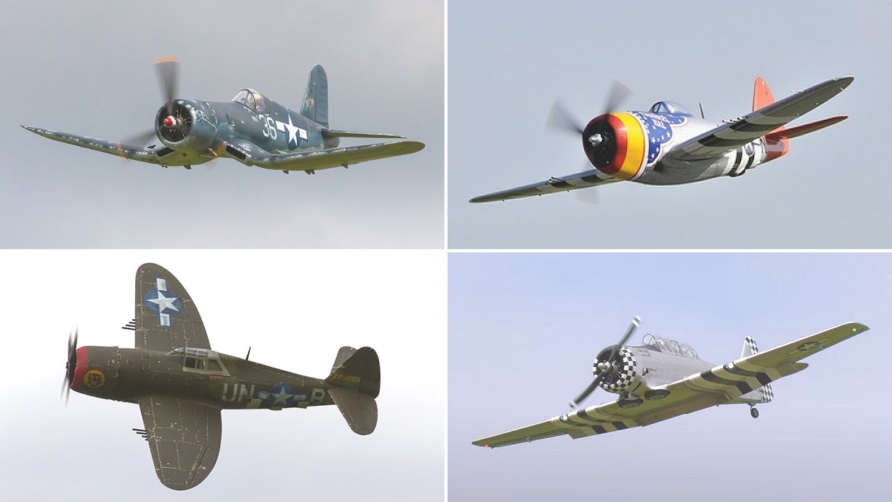 RC WARBIRDS IN ACTION YouTube