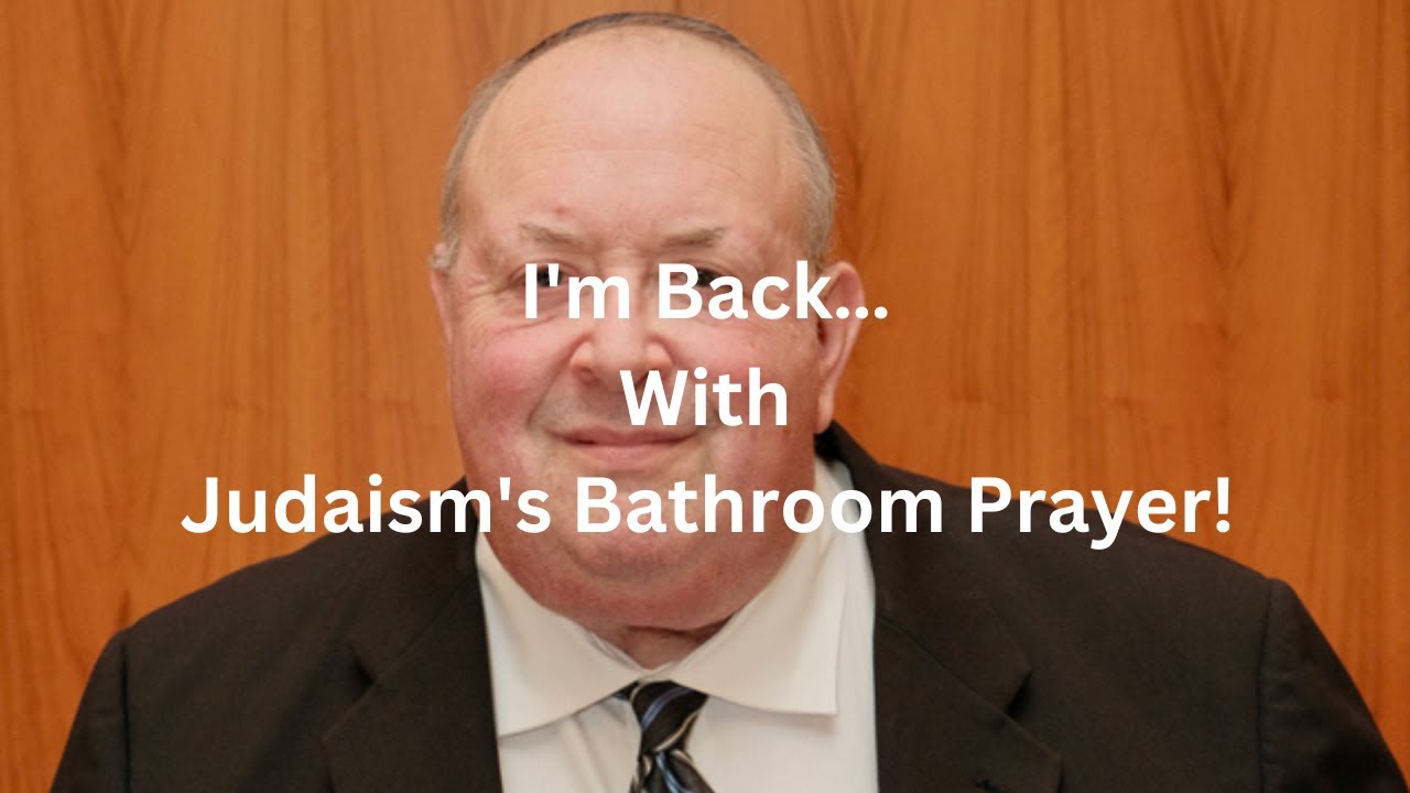 The Bathroom Prayer—Rabbi Benjamin Sendrow - YouTube