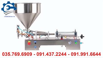 MÁY CHIẾT RÓT 1 VÒI - MÁY CHIẾT RÓT DUNG DỊCH, MÁY CHIẾT RÓT BÁN TỰ ĐỘNG