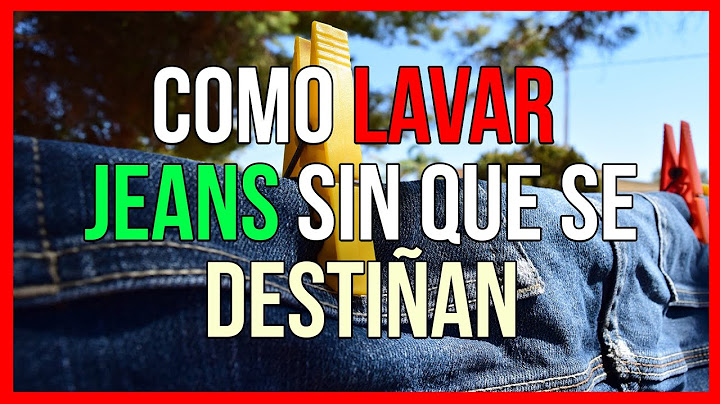 Como Lavar Jeans Sin Desteñir