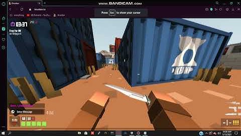 using hacks/exploits in Krunker.io