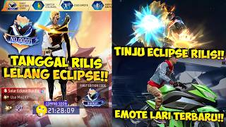 TANGGAL RILIS LELANG ECLIPSE !! Bocoran Event Skin Tinju Eclipse &amp; Emote Di Atas Motor Terbaru