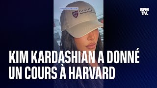 Kim Kardashian a donné un cours de deux heures à la Harvard Business School