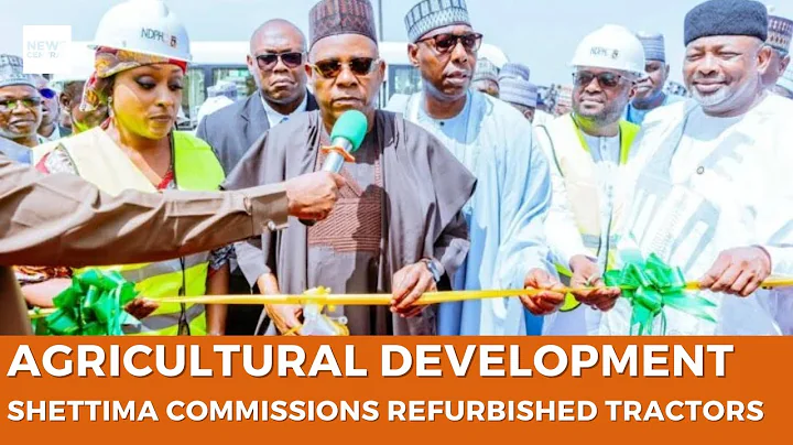 Shettima Commission Over 300 Refurbished Tractors in Borno