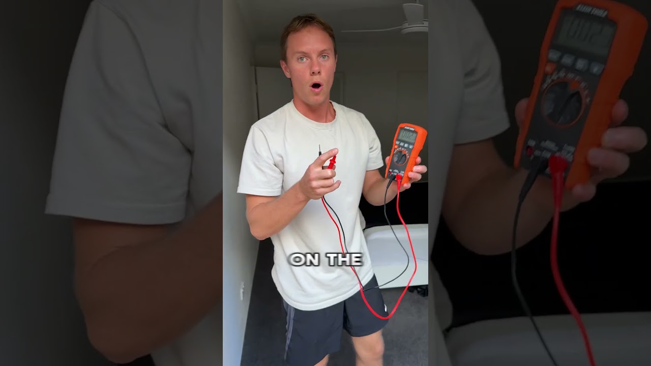 Grounding voltage test