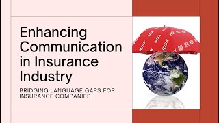 White Globe Language Solutions For The Insurance Industry