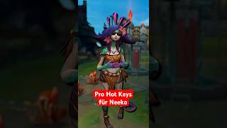 Neeko PRO Trick: Unsichtbarkeit mit Hotkeys meistern! #shorts