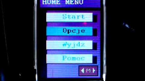 Simens S65 LCD, dark menu