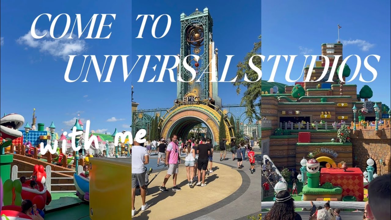 Spend the day with me at epic universe | Super Nintendo World