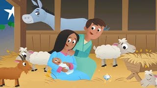 ПЕРВЫЙ РОЖДЕСТВЕНСКИЙ ПОДАРОК. Рождение Иисуса. Библия. Видео для детей