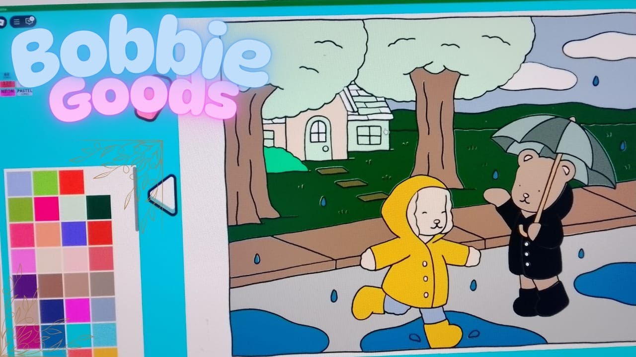 Bobbie Goods no Roblox para pintar - YouTube