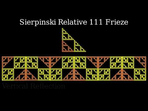 Sierpinski Relative 111 Frieze