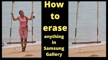 How to use Samsung ERASER to Erase a person / object from your photos